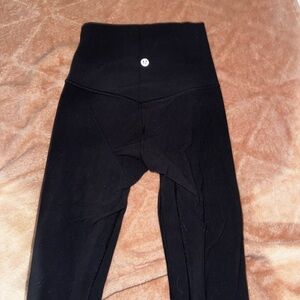 Lululemon Athletica Black Leggings High Waist Stretch